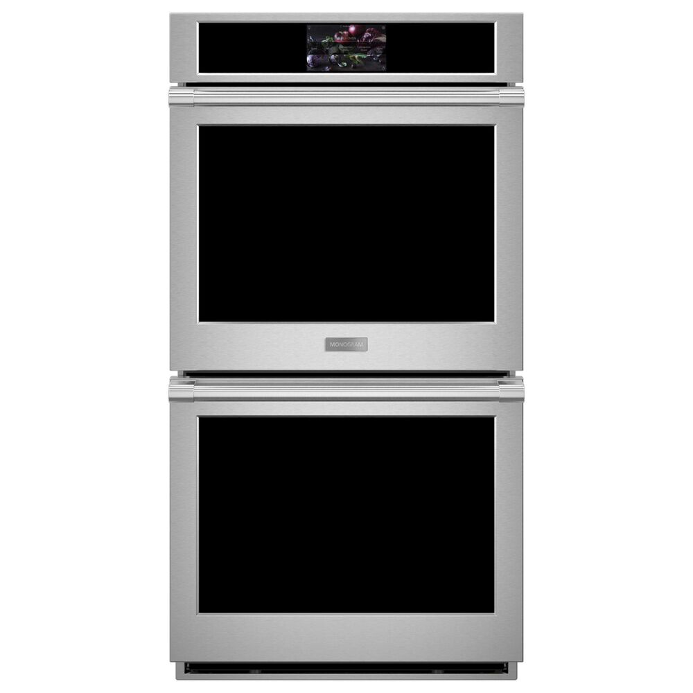 Monogram 27" Smart Electric Convection Double Wall Oven Statement Collection - Stainless Steel, , large