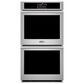 Monogram 27" Smart Electric Convection Double Wall Oven Statement Collection - Stainless Steel, , large