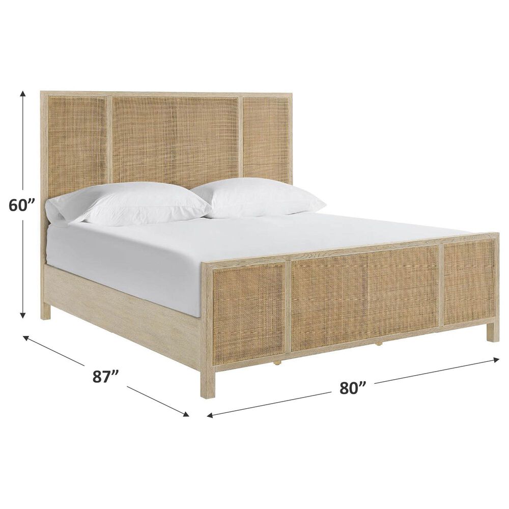 Universal Furniture Oasis King Panel Bed in Natural, , large