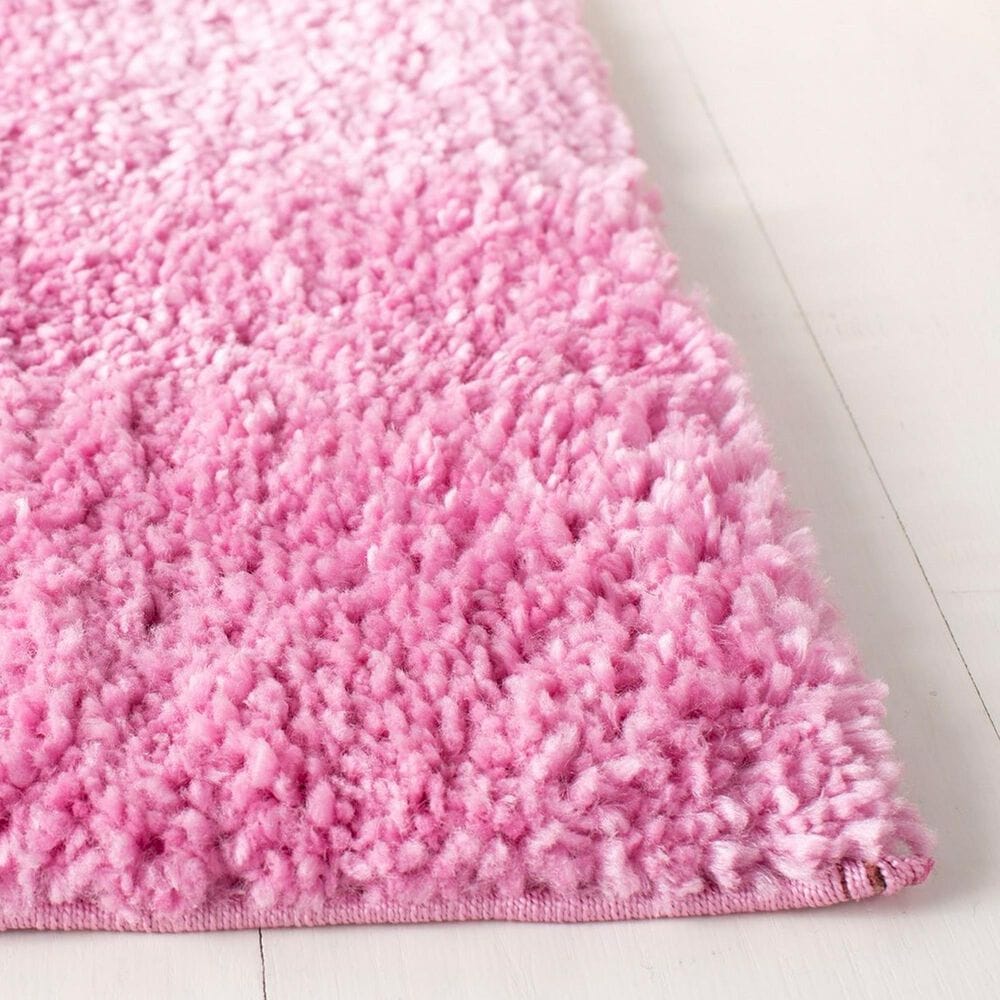 Safavieh August Shag AUG900X 6'7" Square Pink Area Rug, , large