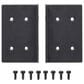 Helios 12-Outlet Rack Mountable Non Sacrificial Surge Protector in Black, , large