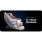 Osaki Ador 3D Allure Zero Gravity Voice Activated Massage Chair in Black and Charcoal, , large