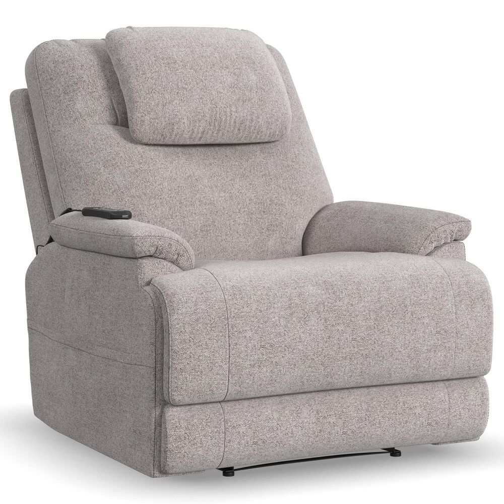 Flexsteel Zecliner Petite Power Lift Recliner in Dove, , large