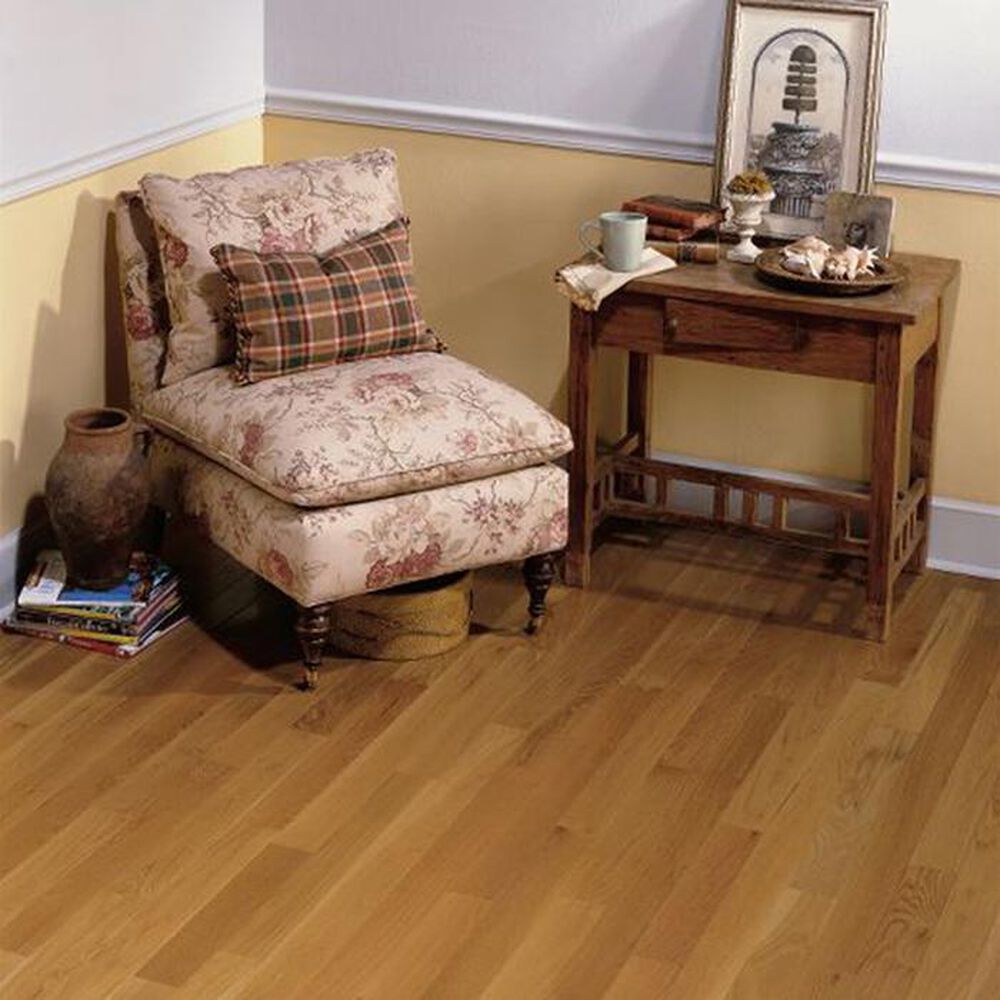 Bruce Waltham Plank Cornsilk Oak Hardwood, , large