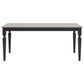 Ashley Brenkerton Rectangular Dining Table in Grayish Brown and French Black - Table Only, , large