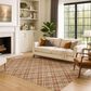 Dalyn Rug Company Soft Essentials Plaid Paprika 8" x 10" Indoor/Outdoor Area Rug, , large