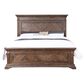 New Heritage Mar Vista King Panel Bed in Brushed Walnut with USB Ports, , large