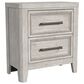 Eastern Shore Carlson 2-Drawer Nightstand in Washed Linen with Power Outlet, , large