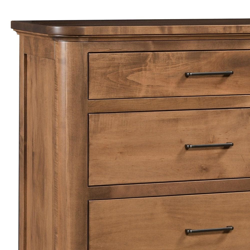 Briarwood Restful Retreat 8 Drawer Dresser and Mirror in Iced Coffee, , large
