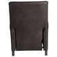 Smith Brothers Leather High-Leg Recliner in Brown, , large