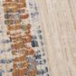 RIZZY Iconic ICO763 5"3" x 7"9" Neutral, Red and Blue Area Rug, , large