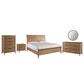 Riva Ridge Cyrus 5 Piece California King Sleigh Bedroom Set in Almond Bisque, , large