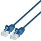 Intellinet Cat6 UTP Slim Network Patch Cable 1m in Blue, , large