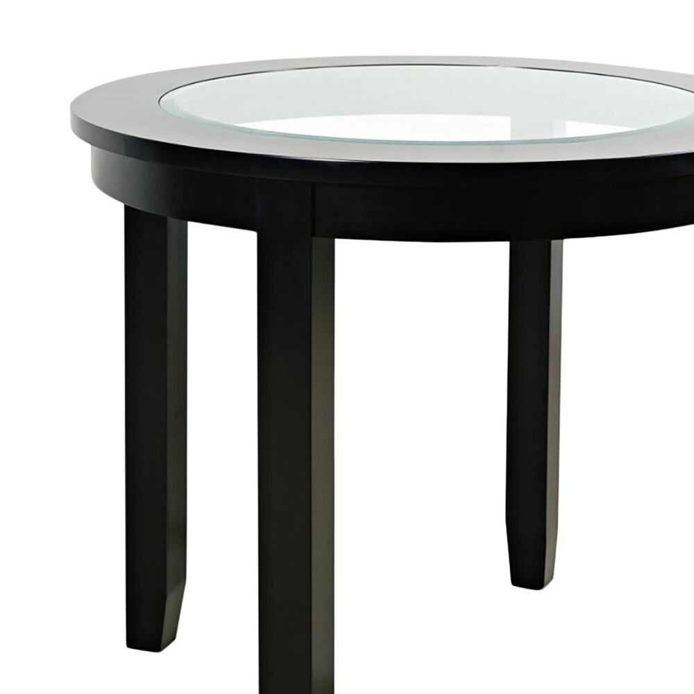 Jofran Urban Icon 5-Piece Counter Height Dinning Set in Black, , large