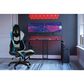 Ashley Lynxtyn Swivel Desk Chair in Black, , large