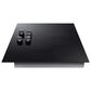 Samsung 30" Electric Cooktop with Illuminated Knobs in Black, , large