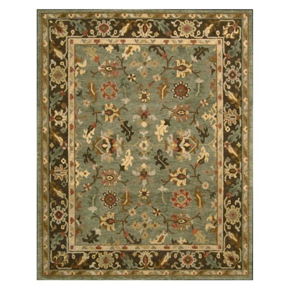 Nourison Tahoe TA10 7'9" x 9'9" Green Area Rug, , large