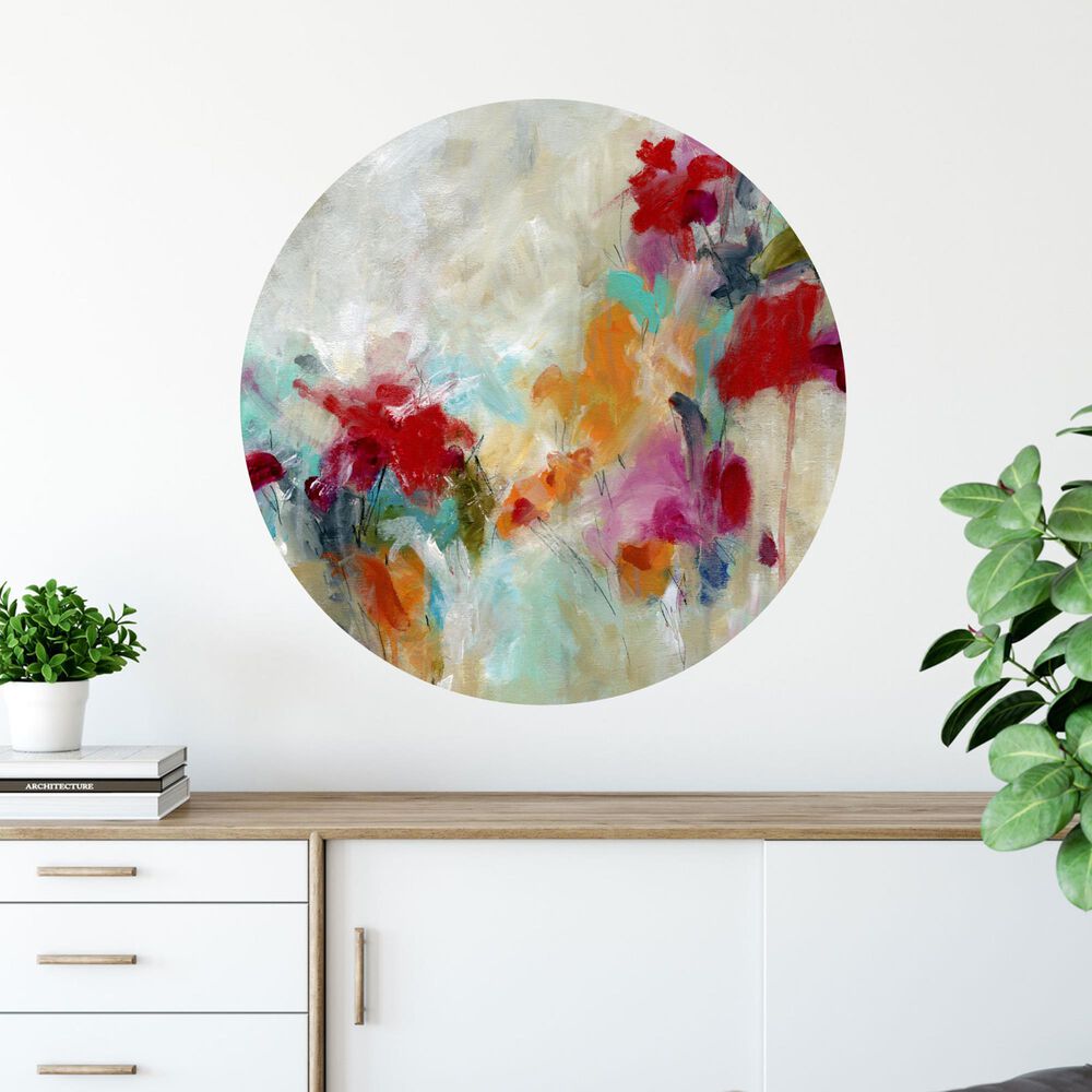 Courtside Market Spectrum Floral 30" x 30" Art Decal, , large