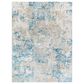 Surya Aisha 12" x 15" Light Blue, Mustard, Light Gray and Off-White Area Rug, , large