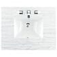 James Martin Vanities De Soto 36" Single Bathroom Vanity in Bright White with 3 cm Arctic Fall Solid Surface Top and Rectangular Sink, , large