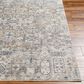 Surya Cardiff CDF-2310 Charcoal, Light Gray, Medium Gray, Camel and Blue 2"7" x 3"11" Area Rug, , large