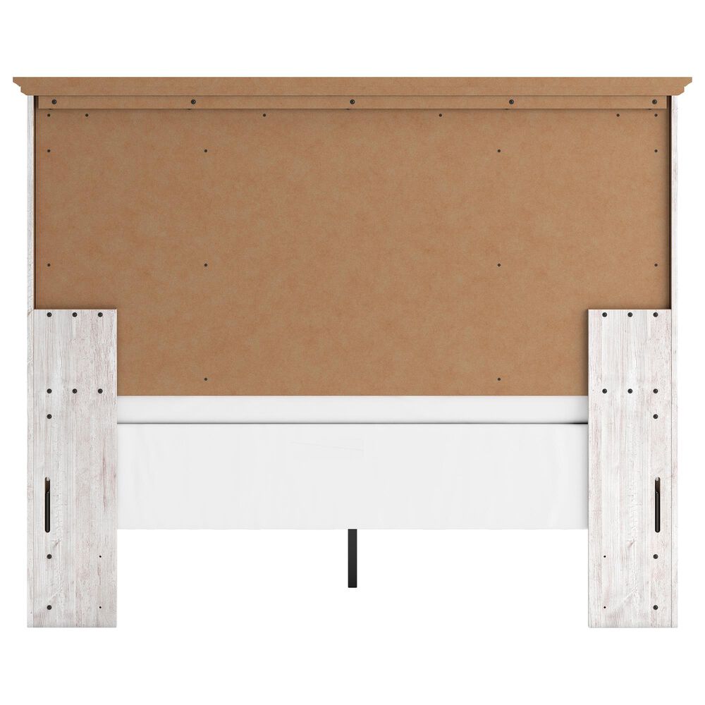 Ashley Makidern Queen Panel Bed in Whitewash, , large