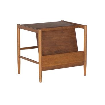 Linden Boulevard Magazine Rack in Walnut, , large