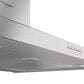 Fulgor Milano 400 Series 30" Chimney Range Hood in Stainless Steel, , large