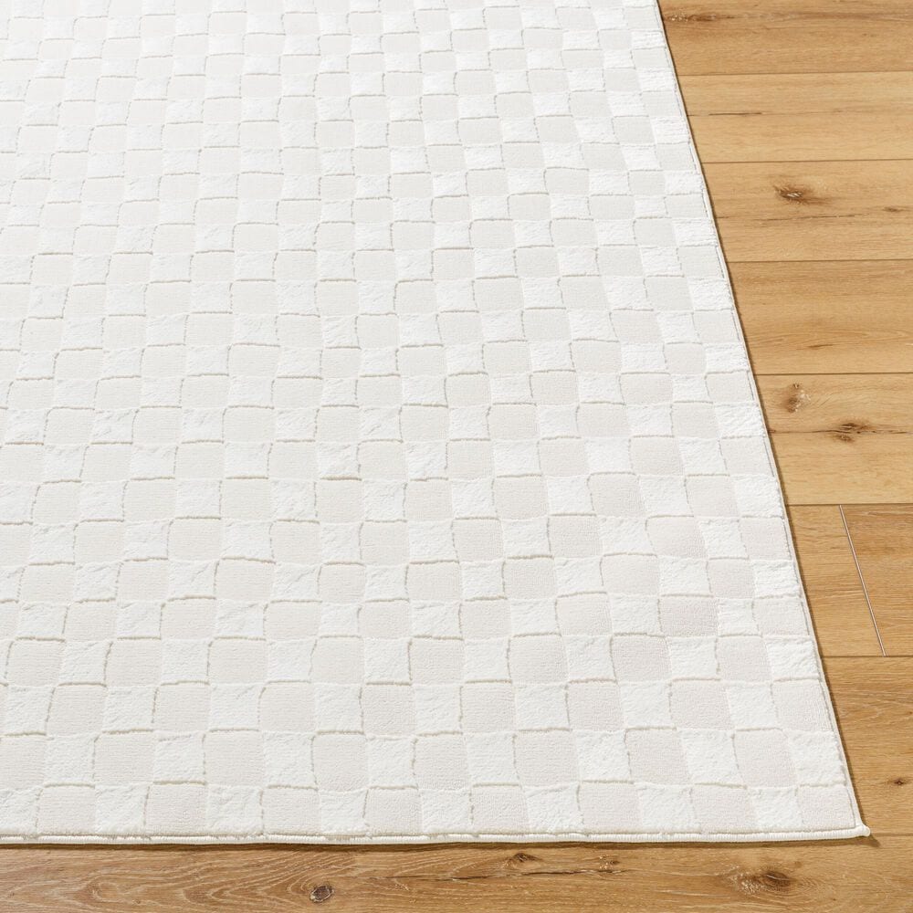 Surya Alder ALD-2320 5&#39; x 7&#39; Cream and Ivory Area Rug, , large