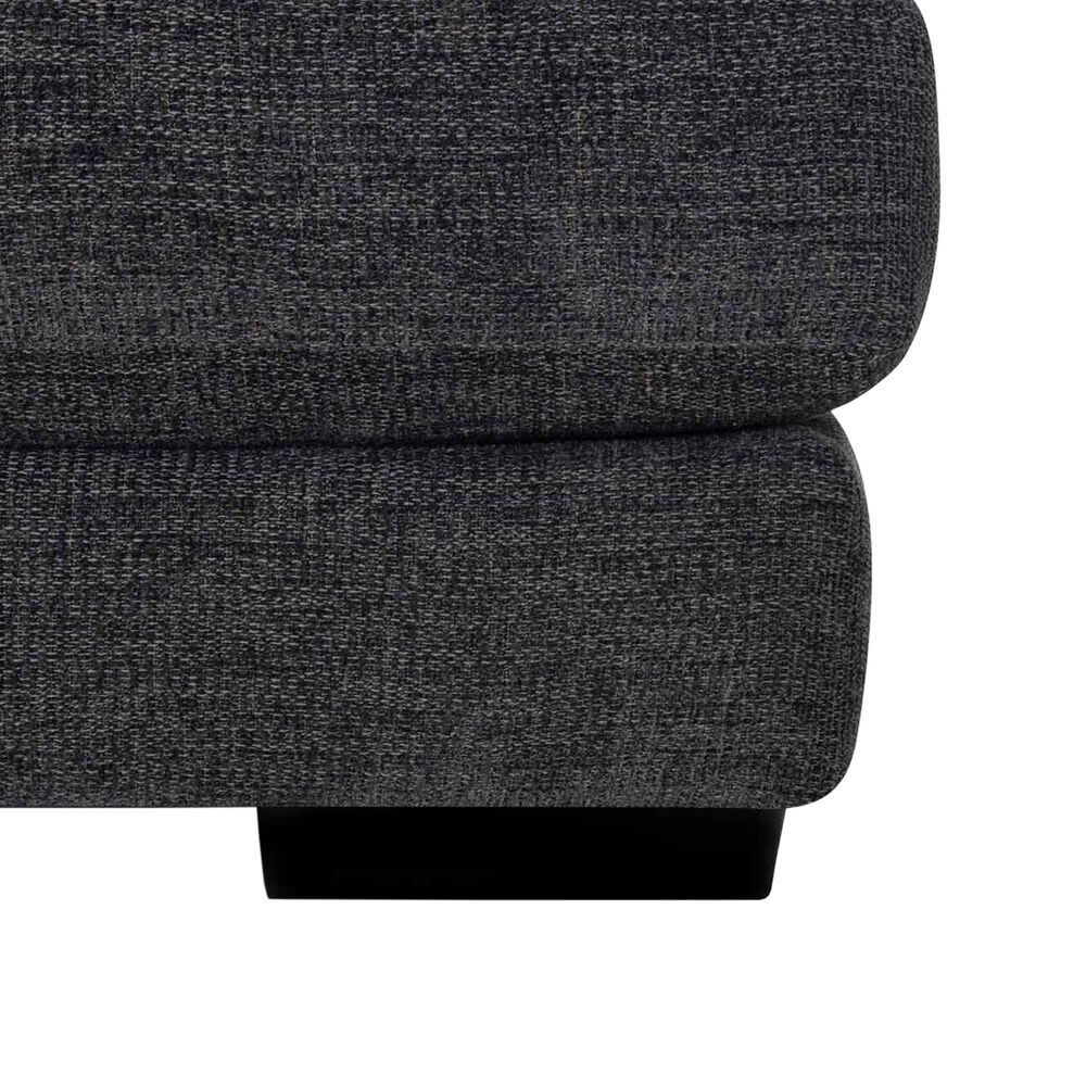 Moore Furniture Collins 4-Piece Left Facing Sectional with Chaise in Mandy Slate, , large