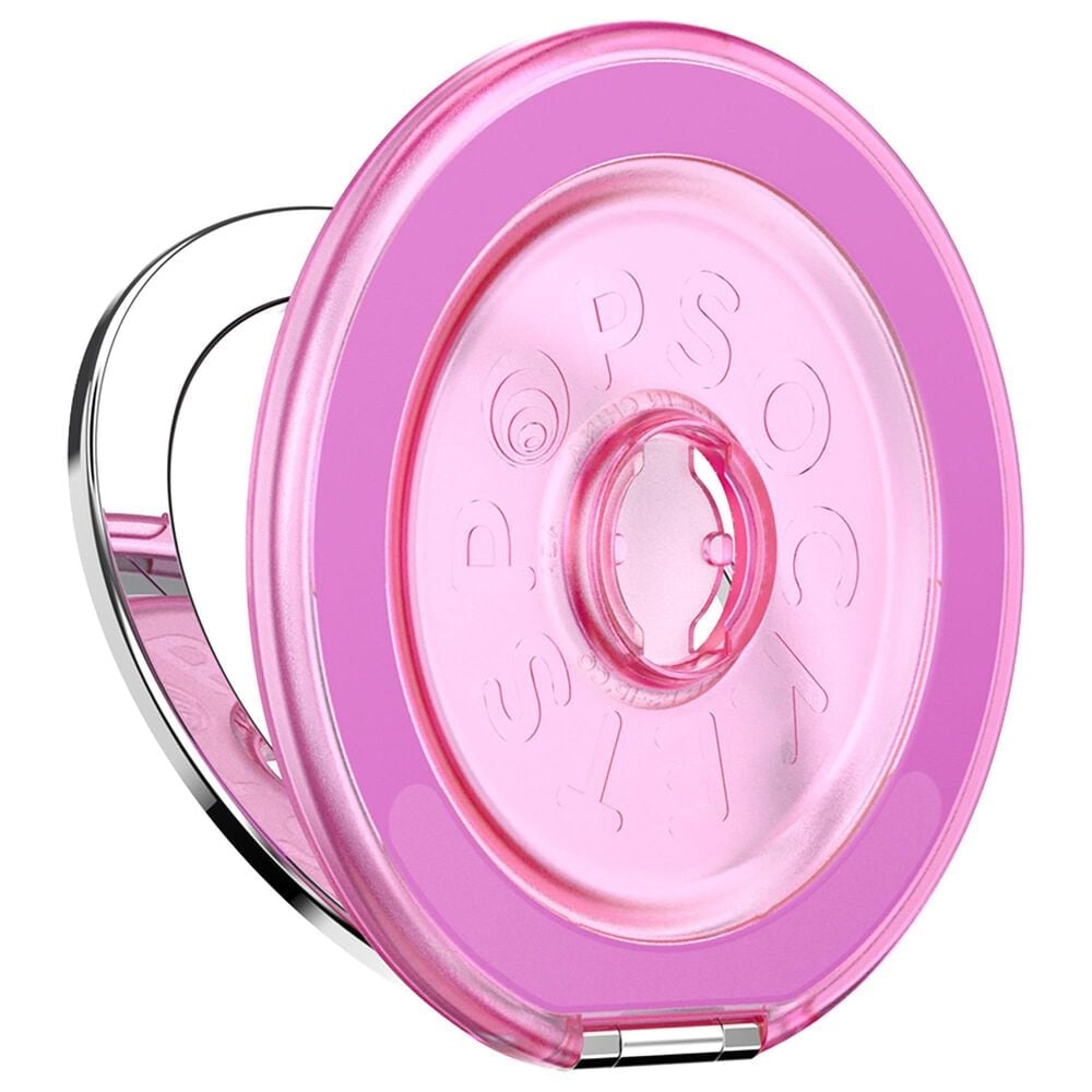 PopSockets MagSafe Circle Kick-Out PopGrip in Translucent Baby Pink, , large