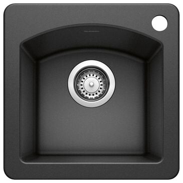 Blanco Diamond 15" Dual Mount Bar Sink in Anthracite, , large