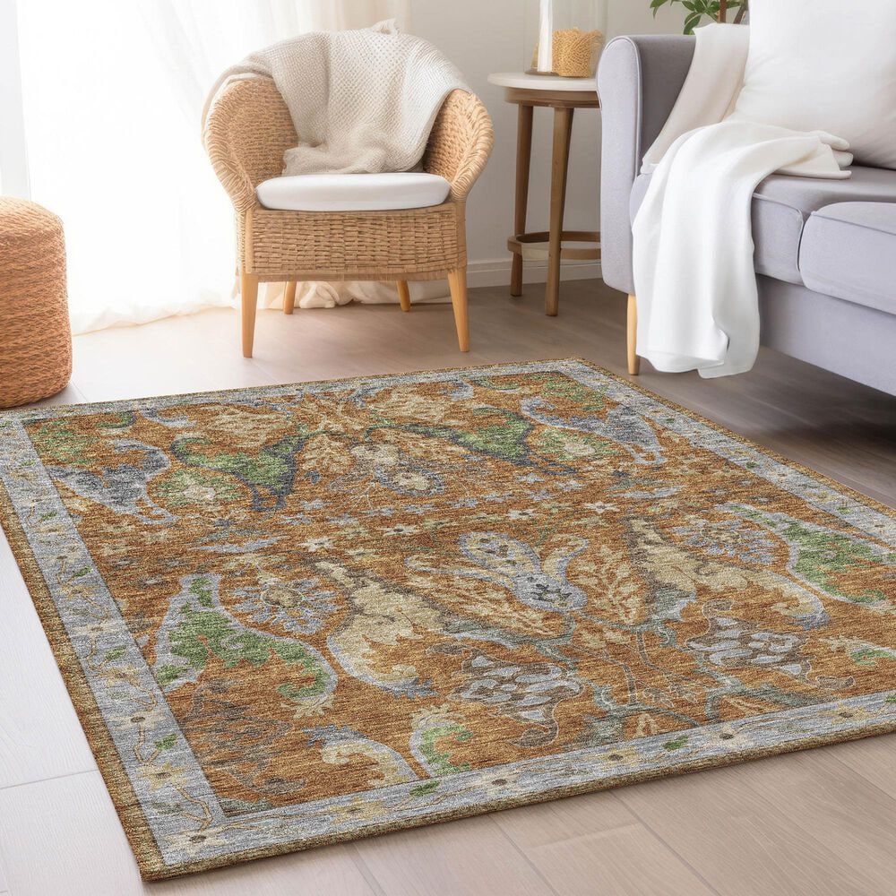 Dalyn Rug Company Hatay 8&#39; x 10&#39; Copper Area Rug, , large