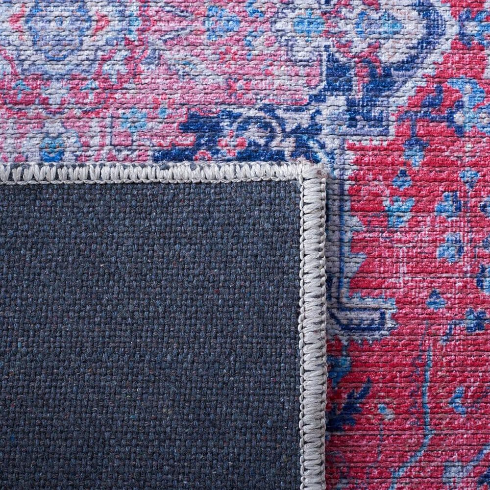 Safavieh Serapi SEP323 2&#39; x 8&#39; Red and Navy Runner, , large