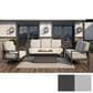 Homecrest Elements Outdoor Loveseat with Canvas Granite Cushion in Carbon, , large