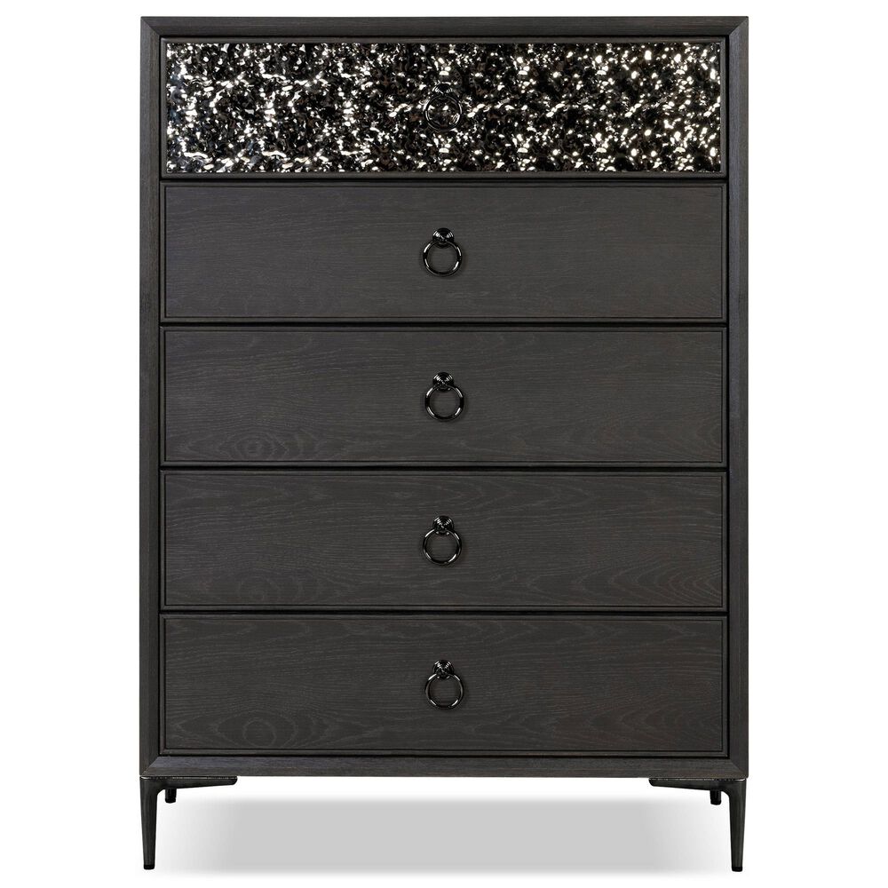 Furniture of America Bashford 5-Drawer Chest in Espresso, , large
