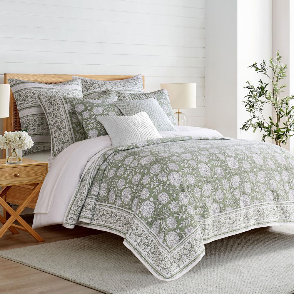 Levtex Adare 3-Piece King/Cal King Quilt Set in Sage, , large