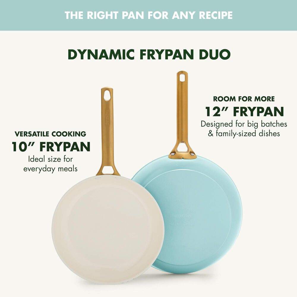 Green Pan Reserve Pro 2-Piece Frypan Set in Seaside, , large