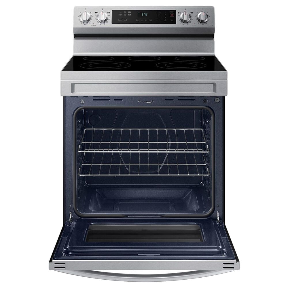 Samsung 6.3 Cu. Ft. Freestanding Electric Range with 5 Burners in Stainless Steel, , large