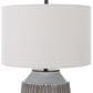 Uttermost Neolithic Table Lamp in Blue Gray, Rust Brown and Dark Bronze, , large