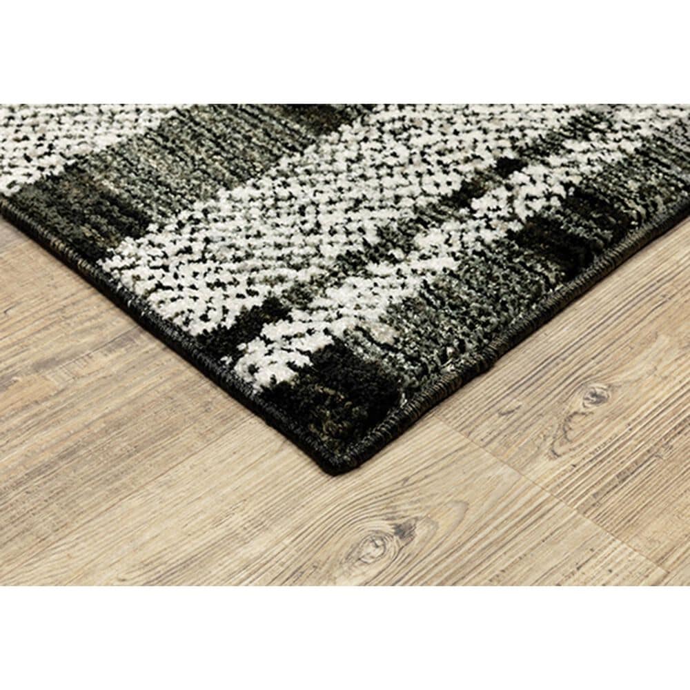 Oriental Weavers Atlas Geometric 752C0 10&#39; x 13&#39;2&quot; Black Area Rug, , large