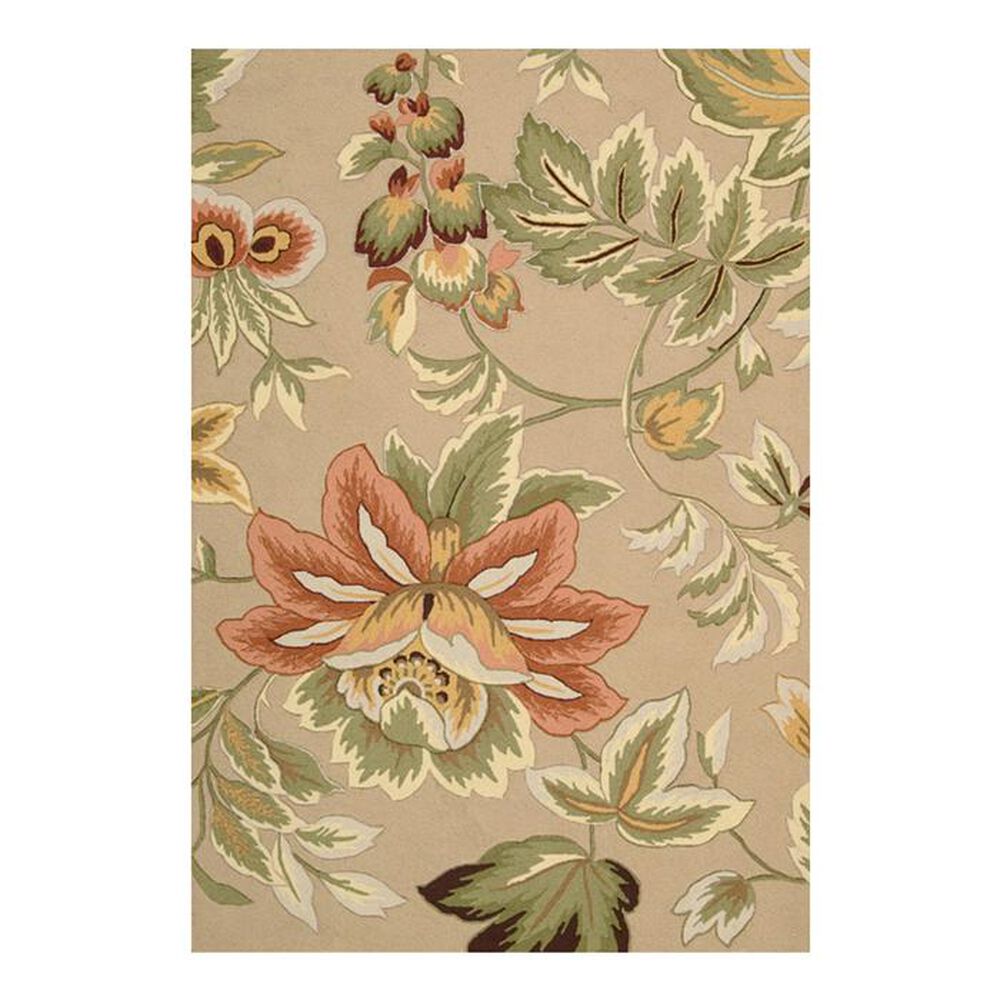 Nourison Fantasy FA11 5' x 7'6" Beige Area Rug, , large