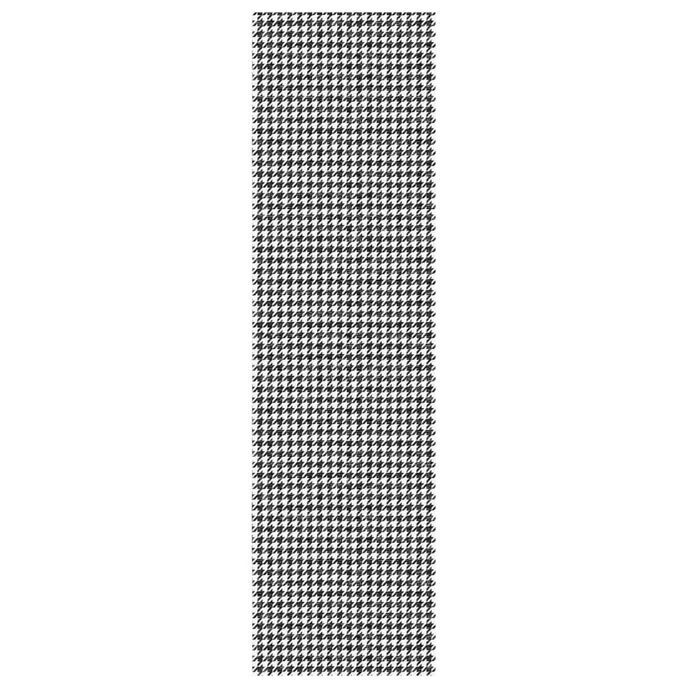 Dalyn Rug Company Hinton 2"3" x 10" Black Indoor/Outdoor Runner, , large