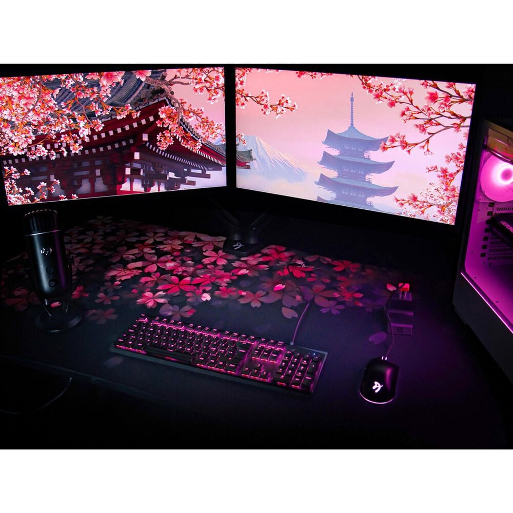 Arozzi Arena Special Edition Gaming Desk in Flower, , large