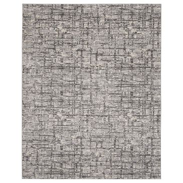 Nourison Rush 10" x 14" Ivory and Grey Area Rug, , large