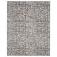 Nourison Rush 10" x 14" Ivory and Grey Area Rug, , large