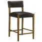Armen Living Bennet Counter Height Stool in Rich Walnut, , large