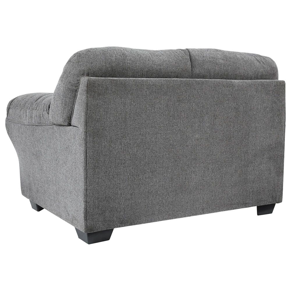 Ashley Allmaxx Loveseat in Pewter, , large