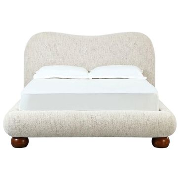 37B Anansi Afra Eastern King Upholstered Platform Bed in Chinchilla, , large