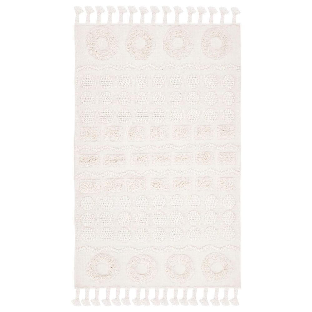 Safavieh Natura NAT251A 3" x 5" Ivory Area Rug, , large